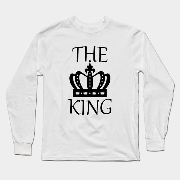 THE KING Long Sleeve T-Shirt by Hamady6060